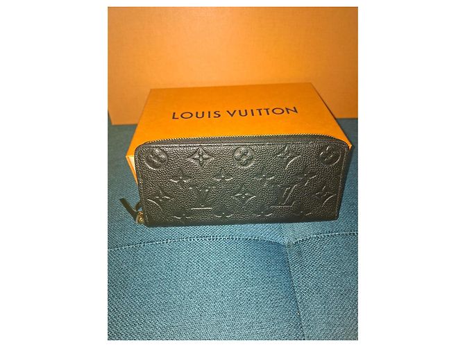 Cartera Louis Vuitton Zippy de piel negra Negro - vista 3