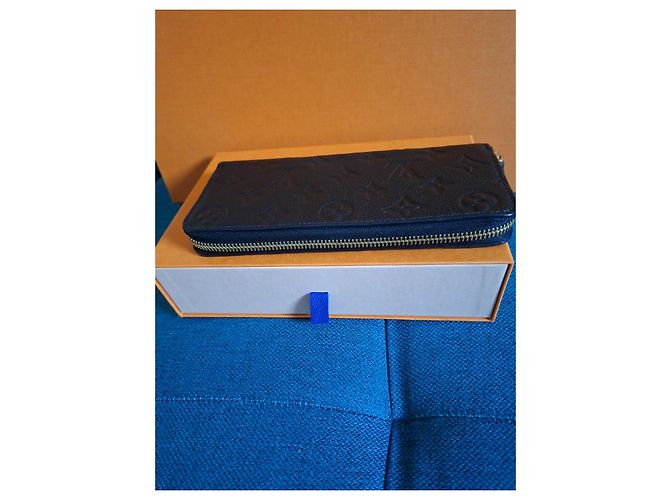 Cartera Louis Vuitton Zippy de piel negra Negro - vista 5