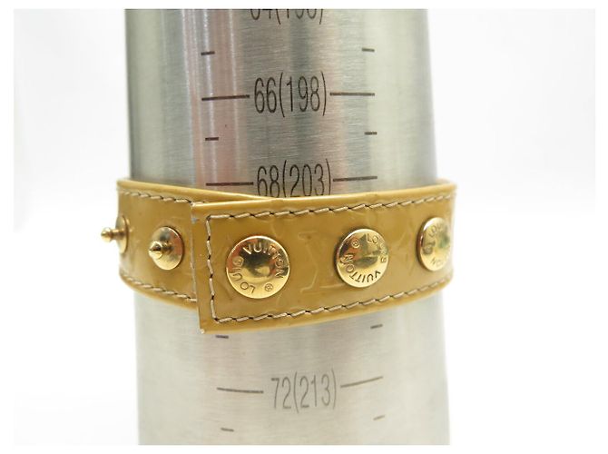 BRACCIALE LOUIS VUITTON VIP LV CUP AUCKLAND 2001 CUOIO MONOGRAMMA LUCIDO BEIGE - vista 12