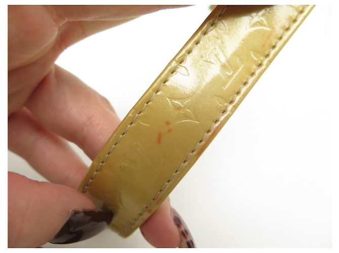 BRACCIALE LOUIS VUITTON VIP LV CUP AUCKLAND 2001 CUOIO MONOGRAMMA LUCIDO BEIGE - vista 14