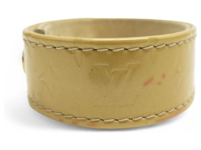 BRACCIALE LOUIS VUITTON VIP LV CUP AUCKLAND 2001 CUOIO MONOGRAMMA LUCIDO BEIGE - vista 3