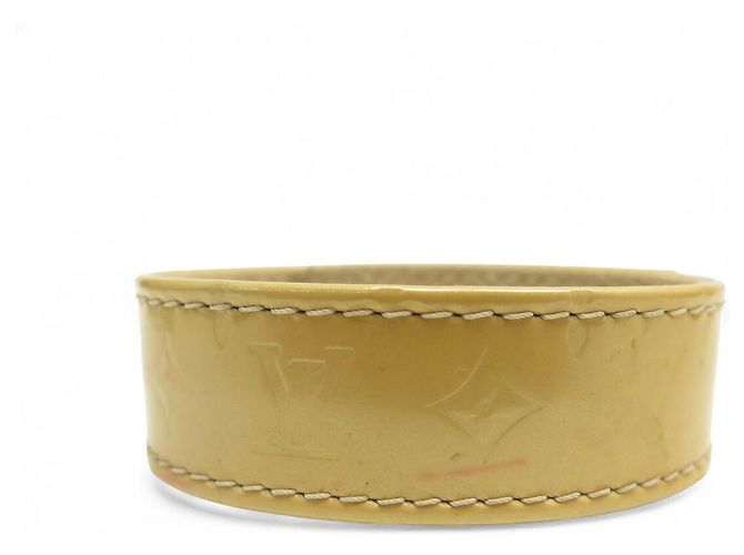 BRACCIALE LOUIS VUITTON VIP LV CUP AUCKLAND 2001 CUOIO MONOGRAMMA LUCIDO BEIGE - vista 4