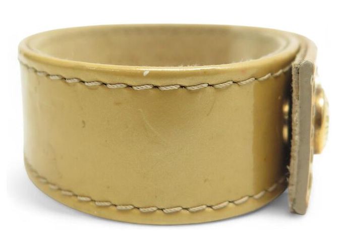 BRACCIALE LOUIS VUITTON VIP LV CUP AUCKLAND 2001 CUOIO MONOGRAMMA LUCIDO BEIGE - vista 5