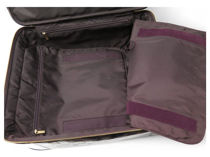 LOUIS VUITTON PEGASE 50 MONOGRAM AMARANTE LACKLEDER TROLLEY Bordeaux - Ansicht 16