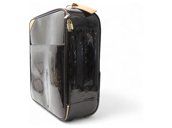 LOUIS VUITTON PEGASE 50 MONOGRAM AMARANTE LACKLEDER TROLLEY Bordeaux - Ansicht 3