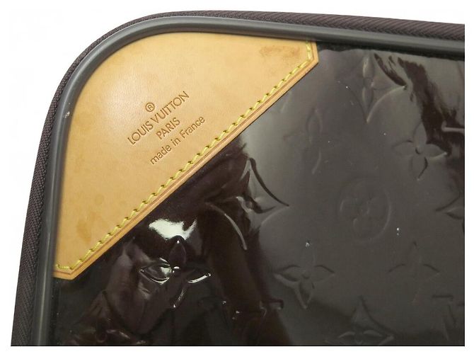 LOUIS VUITTON PEGASE 50 MONOGRAM AMARANTE LACKLEDER TROLLEY Bordeaux - Ansicht 6