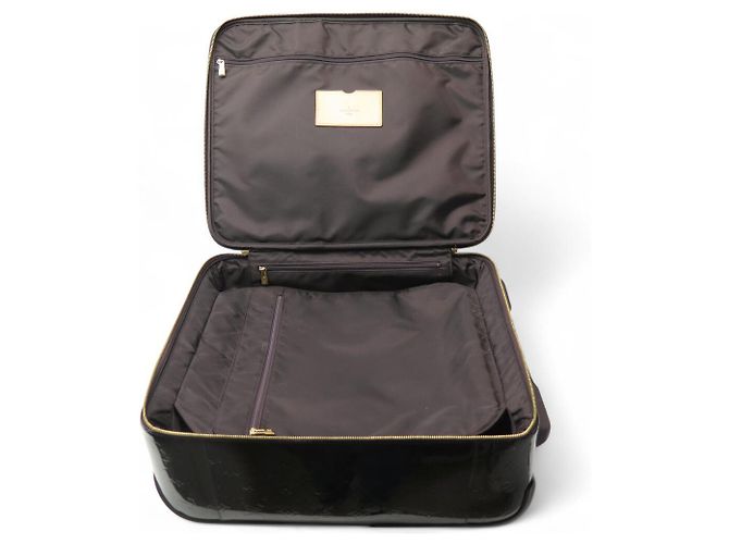 LOUIS VUITTON PEGASE 50 MONOGRAM AMARANTE LACKLEDER TROLLEY Bordeaux - Ansicht 9