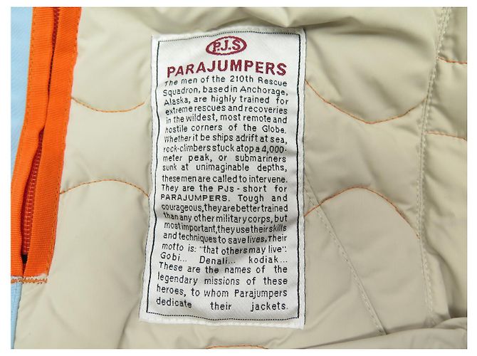 GIACCA PARAJUMPERS GIACCA DA SCI IN LANA BLU 38 M - vista 13