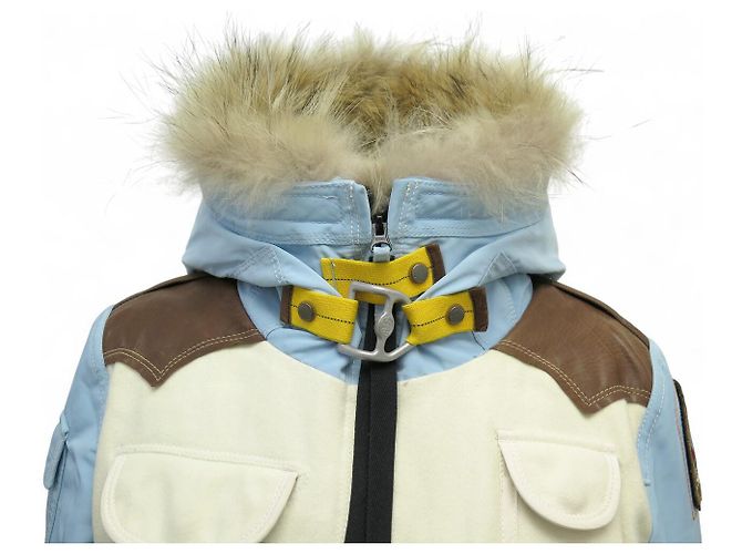 GIACCA PARAJUMPERS GIACCA DA SCI IN LANA BLU 38 M - vista 2