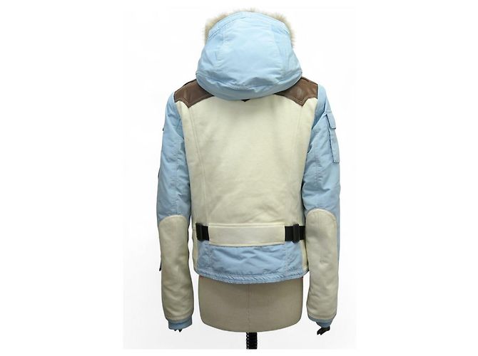GIACCA PARAJUMPERS GIACCA DA SCI IN LANA BLU 38 M - vista 3