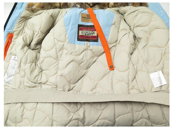 GIACCA PARAJUMPERS GIACCA DA SCI IN LANA BLU 38 M - vista 4