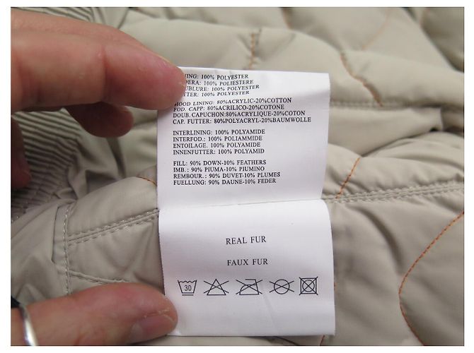 GIACCA PARAJUMPERS GIACCA DA SCI IN LANA BLU 38 M - vista 9