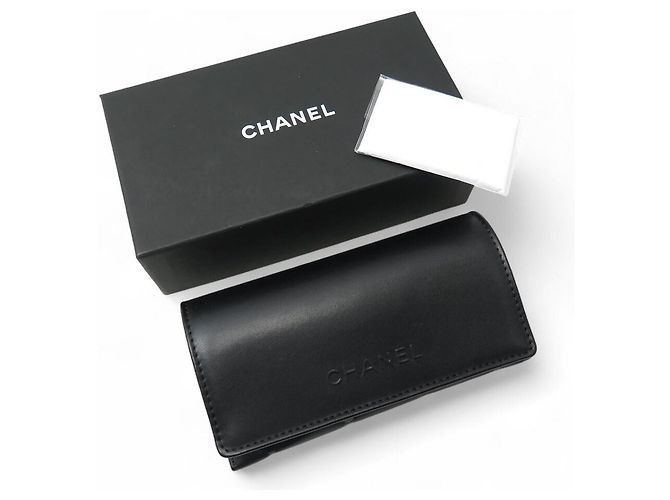 NUOVI OCCHIALI DA SOLE CHANEL LOGO CC 5448 PLASTICA NERA Nero - vista 12
