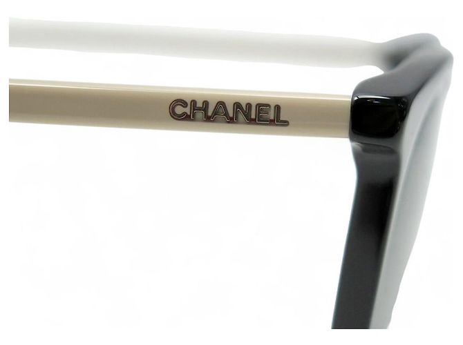 NUOVI OCCHIALI DA SOLE CHANEL LOGO CC 5448 PLASTICA NERA Nero - vista 5