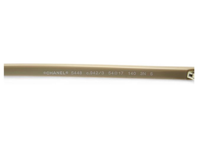 NUOVI OCCHIALI DA SOLE CHANEL LOGO CC 5448 PLASTICA NERA Nero - vista 8