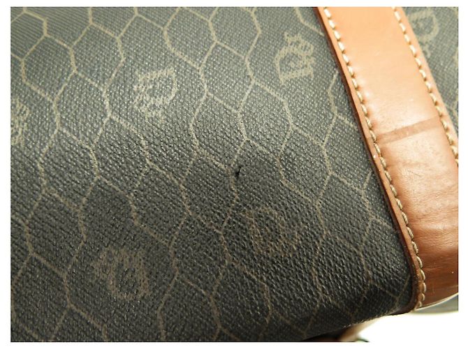 BORSA DA VIAGGIO A MANO CHRISTIAN DIOR 45 IN CANVAS A NIDO D'APE - vista 11