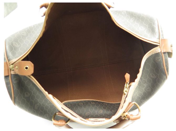 BORSA DA VIAGGIO A MANO CHRISTIAN DIOR 45 IN CANVAS A NIDO D'APE - vista 12
