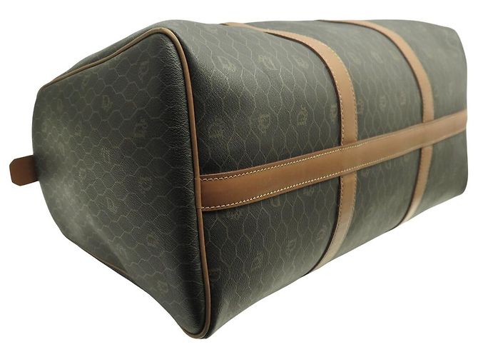 BORSA DA VIAGGIO A MANO CHRISTIAN DIOR 45 IN CANVAS A NIDO D'APE - vista 3