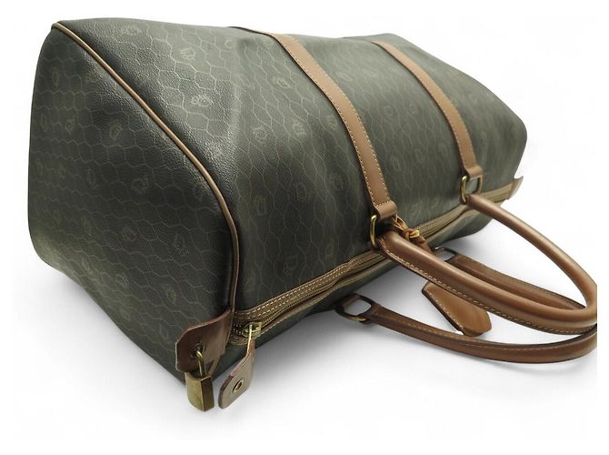 BORSA DA VIAGGIO A MANO CHRISTIAN DIOR 45 IN CANVAS A NIDO D'APE - vista 4