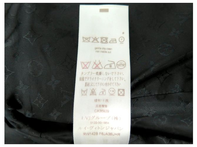 LOUIS VUITTON SHORT ZIPPERED JACKET M 38 NICOLAS GHESQUIERE IN WOOL Black - view 8