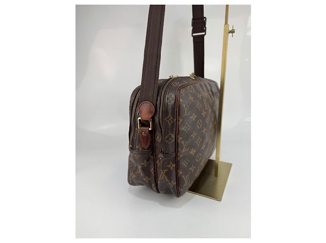 Borsa messenger GM Louis Vuitton in pelle marrone 290 - vista 7