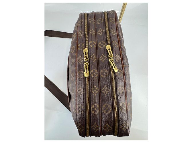 Borsa messenger GM Louis Vuitton in pelle marrone 290 - vista 9