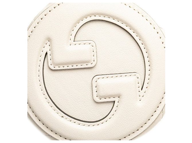 Borsa a Spalla Mini Blondie di Gucci Bianco - vista 5