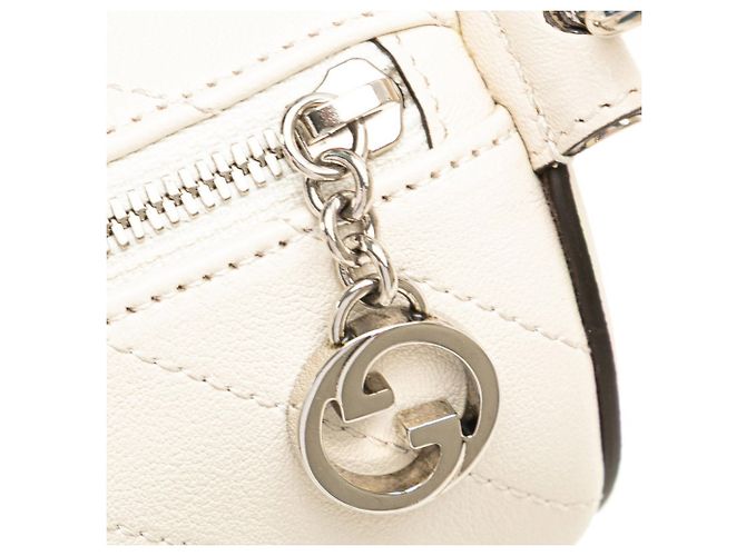 Borsa a Spalla Mini Blondie di Gucci Bianco - vista 6