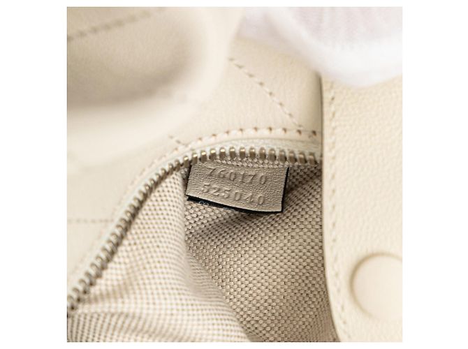 Borsa a Spalla Mini Blondie di Gucci Bianco - vista 9