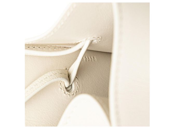 Borsa a tracolla Loewe Anagram Dice Pocket Bianco sporco - vista 10