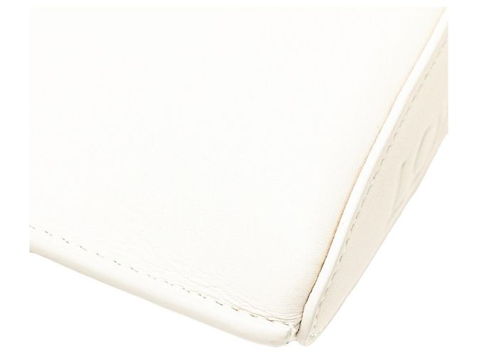 Borsa a tracolla Loewe Anagram Dice Pocket Bianco sporco - vista 4