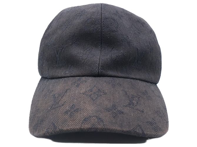Cappello Essenziale Monogram Louis Vuitton Nero - vista 2