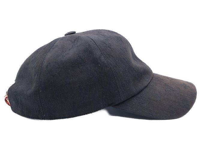 Cappello Essenziale Monogram Louis Vuitton Nero - vista 5