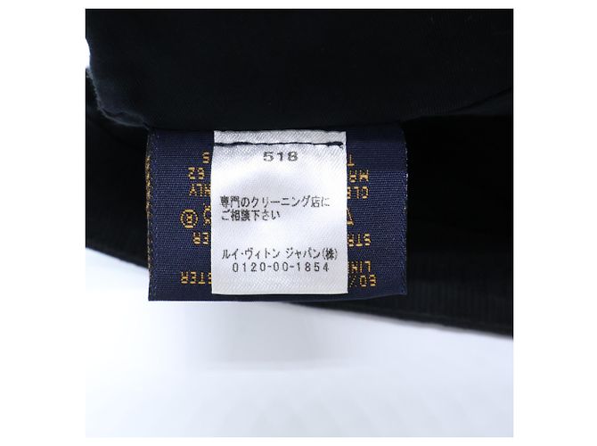 Cappello Essenziale Monogram Louis Vuitton Nero - vista 9
