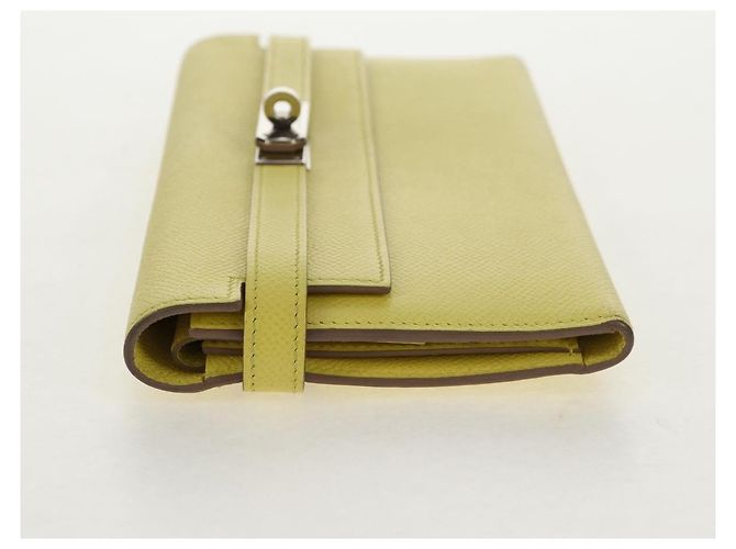 Cartera Kelly Epsom Larga de Hermès Amarillo - vista 3