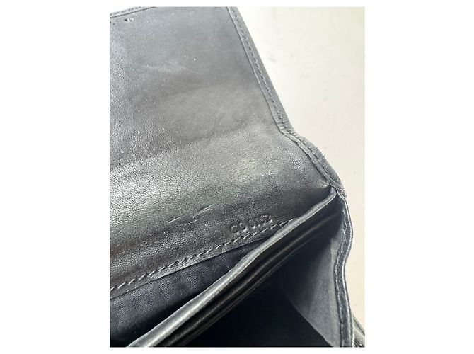 Vintage Givenchy Leather Wallet black - view 5