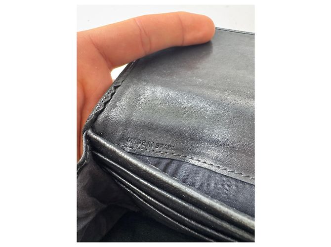 Vintage Givenchy Leather Wallet black - view 7