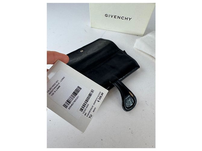 Vintage Givenchy Leather Wallet black - view 8