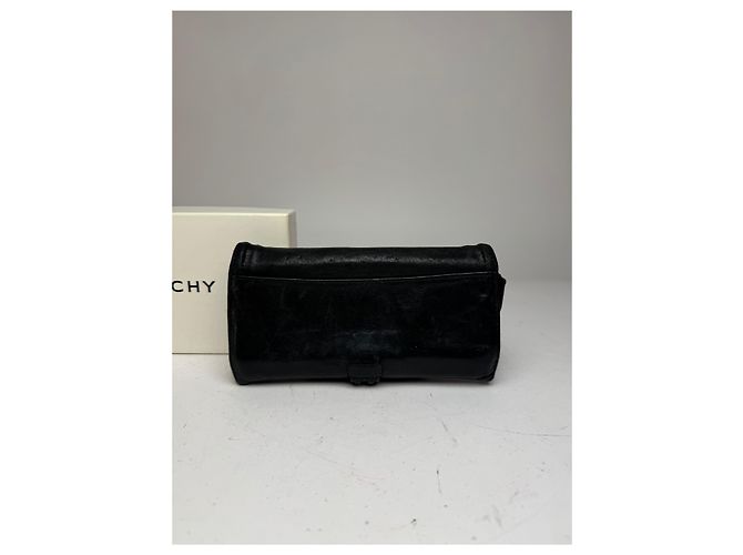 Vintage Givenchy Leather Wallet black - view 9