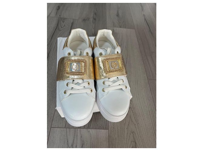 Sneakers Pollini in pelle bianca Bianco - vista 12
