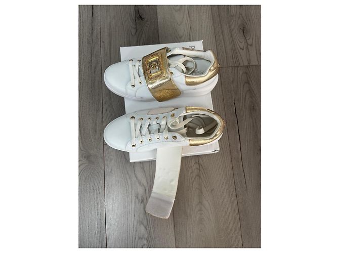 Sneakers Pollini in pelle bianca Bianco - vista 9