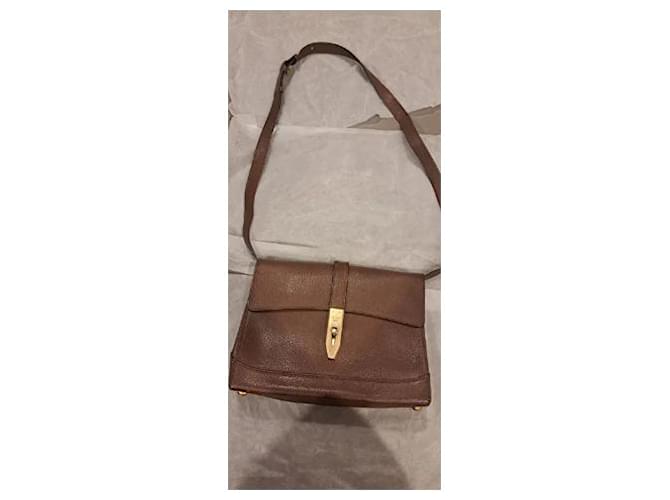 Céline Ledertasche Hellbraun - Ansicht 2