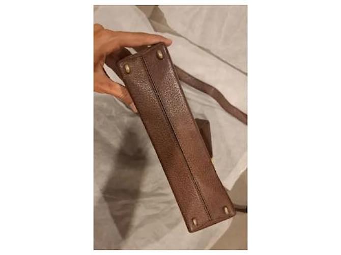 Céline Ledertasche Hellbraun - Ansicht 5