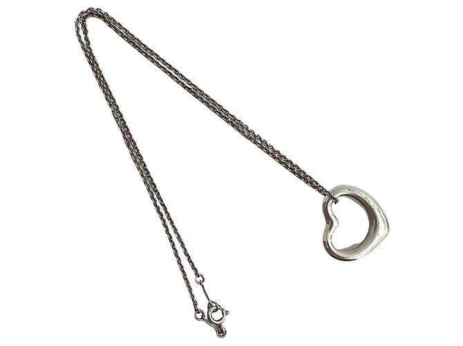 Tiffany & Co Collana Open Heart Tiffany Argento - vista 5