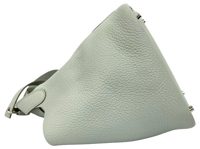 Borsa Hermès Picotin Lock PM grigia Marrone - vista 5