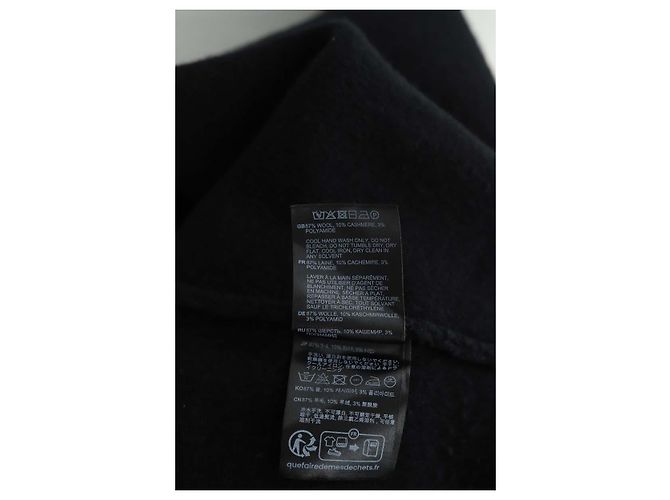 Totême Jersey de lana negro - vista 6
