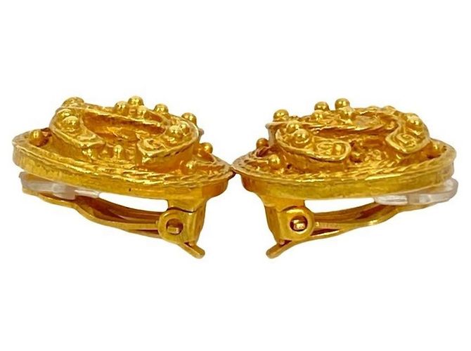 Earcuff con motivo Coco di CHANEL D'oro - vista 3