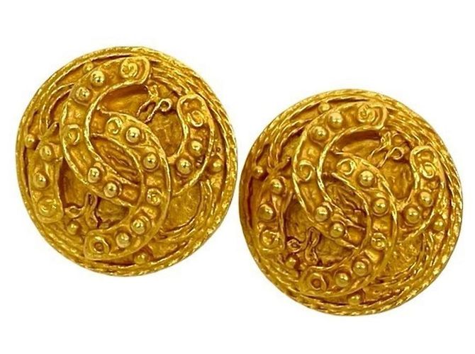 Earcuff con motivo Coco di CHANEL D'oro - vista 4