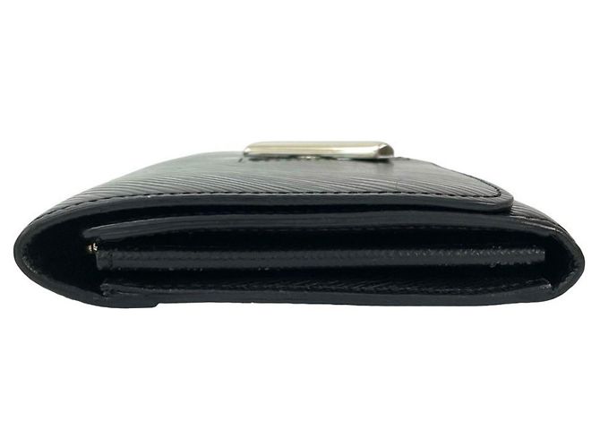 Cartera Bifold Twist de Cuero Epi Louis Vuitton Negro - vista 4