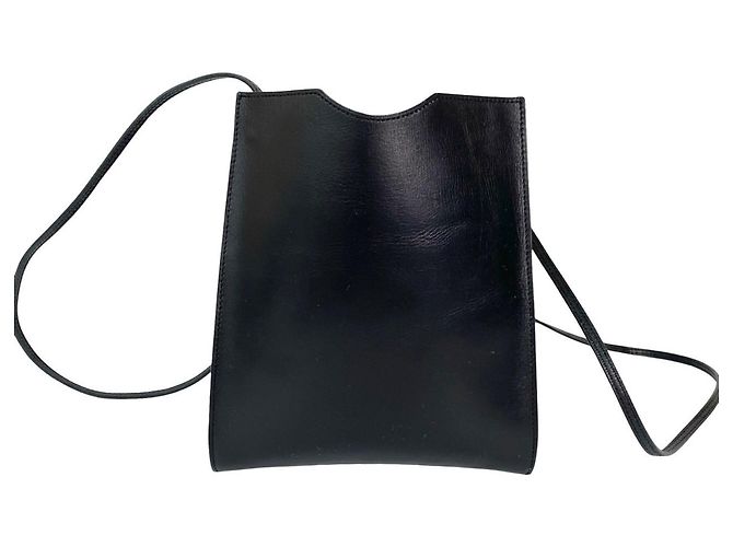 Borsa a spalla mini in pelle Omenitu di Hermès in nero - vista 3